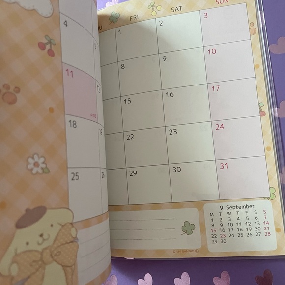Sanrio Characters 2025 Datebok - Picture 9 of 11